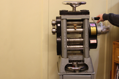 Milling The Gold Bar