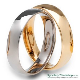 Blended Court Wedding Rings