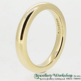 9ct Court Wedding Ring