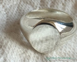 Silver Signet Ring