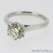 2ct Diamond Platinum Ring - view 2