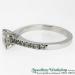 18ct Princess Cut Diamond Ring - view 3