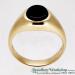 9ct Onyx Signet Ring - view 2