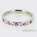 Pink Sapphire & Diamond Ring - view 2