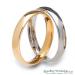 Blended Court Wedding Rings - view 2