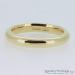 High Dome 18ct Gold Wedding Ring - view 2