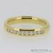 18ct Half Eternity Diamond Ring - view 3