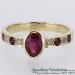 18ct Ruby and Diamond Ring - view 2