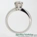 Platinum Single Stone Diamond Ring - view 2