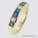 18ct Sapphire and Diamond Ring - view 4