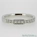 18ct Diamond Half Eternity Ring - view 3