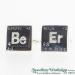 Silver Breaking Bad Style Silver Cufflinks - view 1