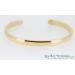 9ct Heavy Torq Bangle - view 3