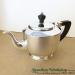 Silver Teapot with Wood Fittings - view 2