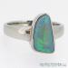 Black Opal Palladium Ring - view 3