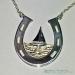 Silver Lucky Sailboat Necklace - view 1
