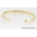 9ct Heavy Torq Bangle - view 2