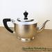 Silver Teapot with Wood Fittings - view 1