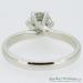 2ct  Diamond  Platinum Twist Ring - view 4