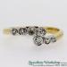 18ct Offset Diamond Ring - view 2