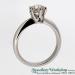 Platinum Single Stone Diamond Ring - view 1