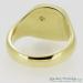 18ct Diamond Set Signet Ring - view 4