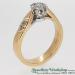 18ct Illusion Set Diamond Ring - view 3